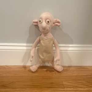 Harry Potter “Dobby” Plush Toy with Beige Rags Outfit